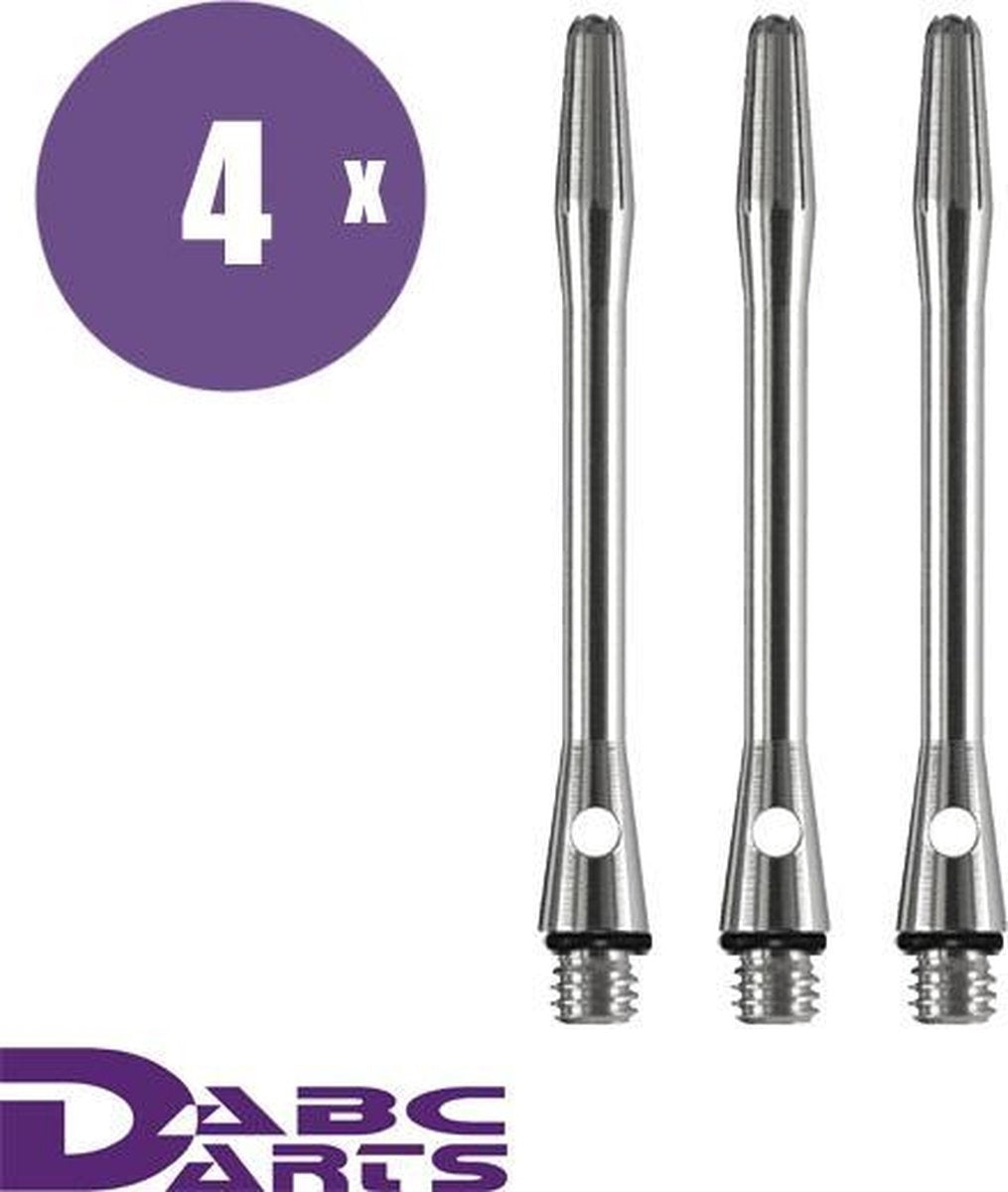ABC Darts – Aluminium Shafts Naturel – 3 sets