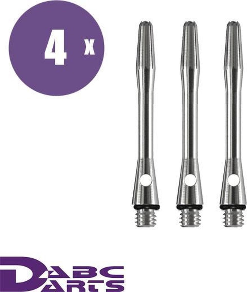 ABC Darts – Aluminium Shafts Naturel – 3 sets