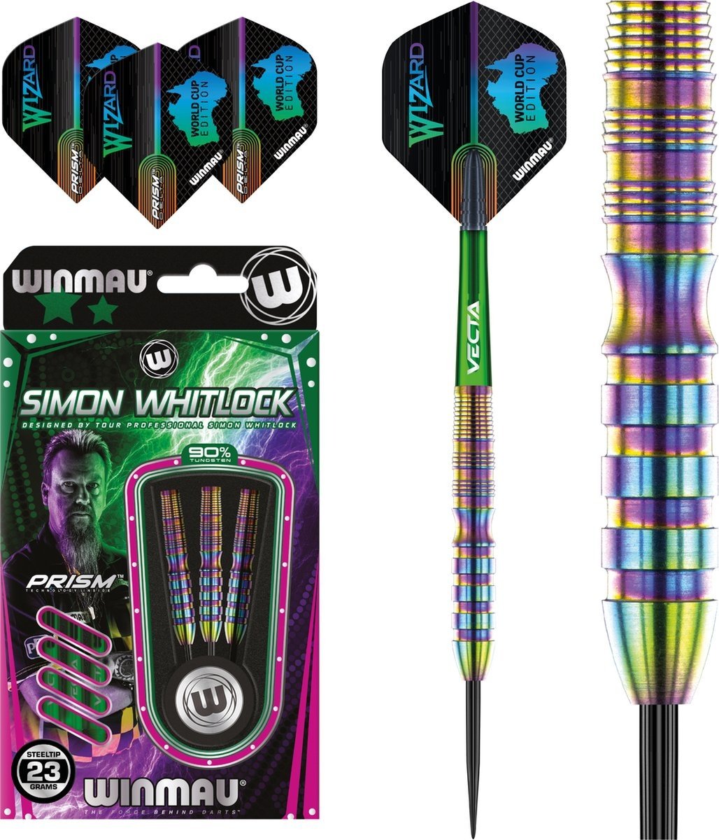 WINMAU - Simon Whitlock - Urban World Cup Edition - 22 gram