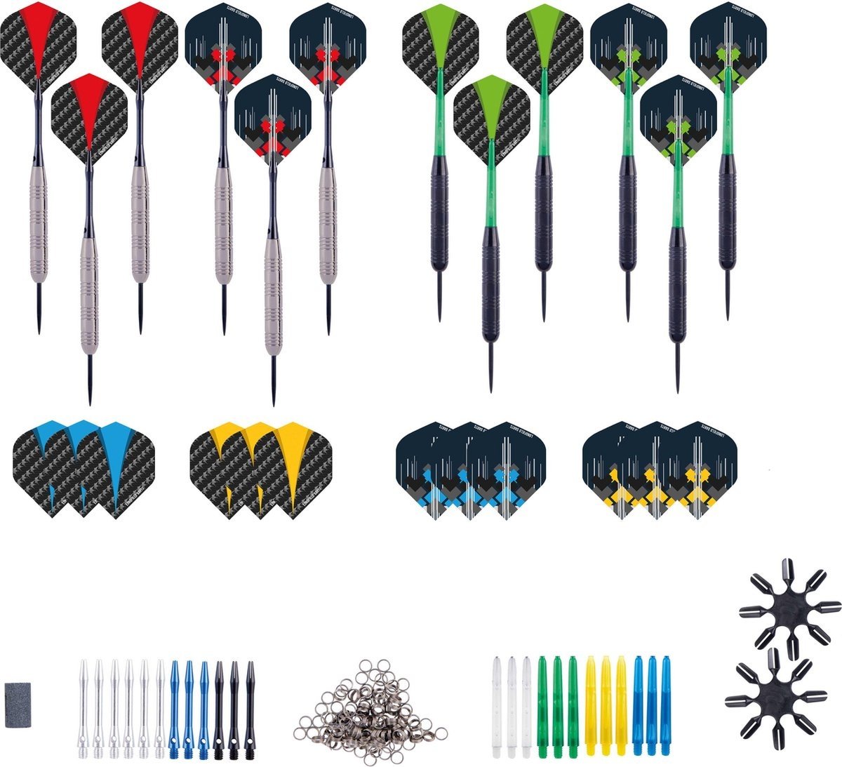 Longfield Darts Brass Darts Set - 4 Sets 23 gram