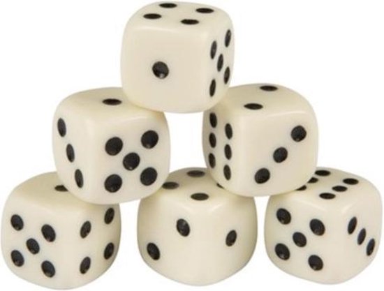 Dobbelstenen - 10 stuks
