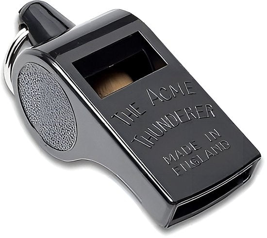 Acme Whistle - Thunderer 560 Scheidsrechtersfluit Kunststof Zwart