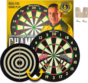 Harrows 2 in 1 Familie Dart Game - Dart Board & 2 sets Darts