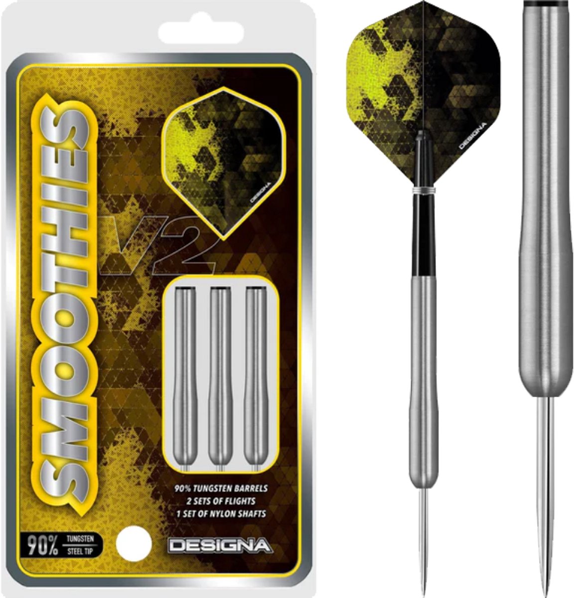 Designa Darts V2 90% - M2 Smooth - Front Loaded