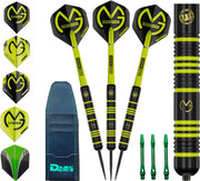 Michael van Gerwen brass darts set luxe