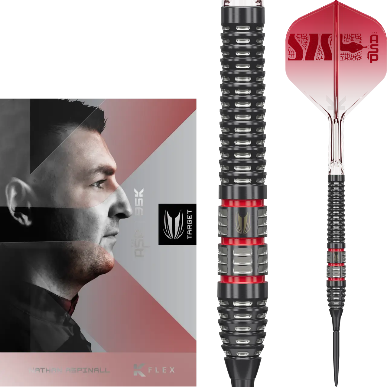 Nathan Aspinall ASP 95K Dartpijlen - 24 gram
