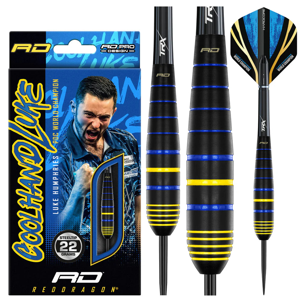 Red Dragon Luke Humphries Brass Darts 22 gram