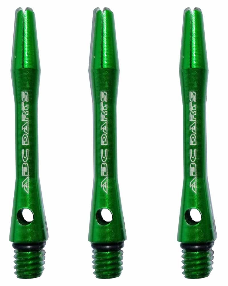 ABC Darts – Aluminium Groen – 3 sets