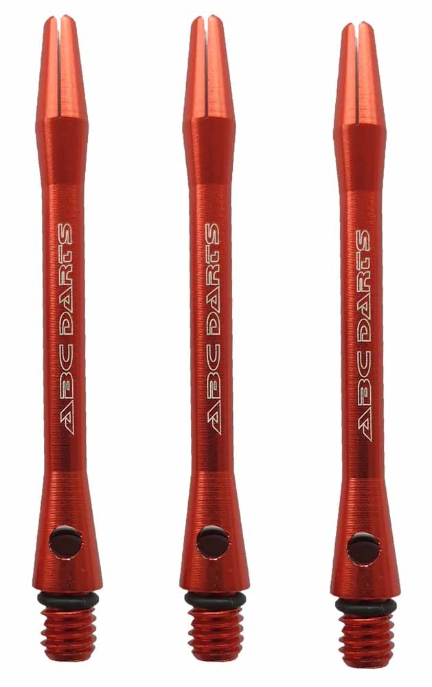 ABC Darts - 2 sets Black Brass Dartpijlen