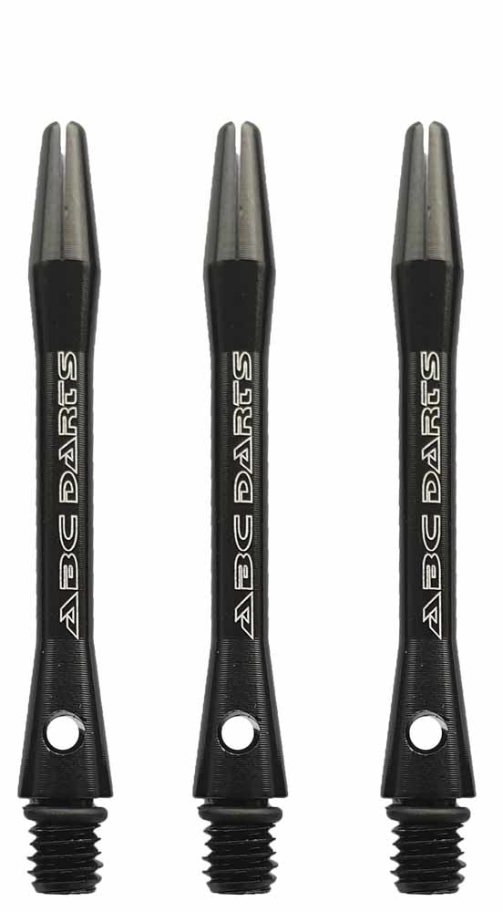 ABC Darts – Aluminium Zwart – 3 sets
