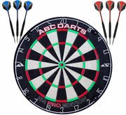 ABC Darts Dartbord HQ Pro Edition + 2 sets dartpijlen