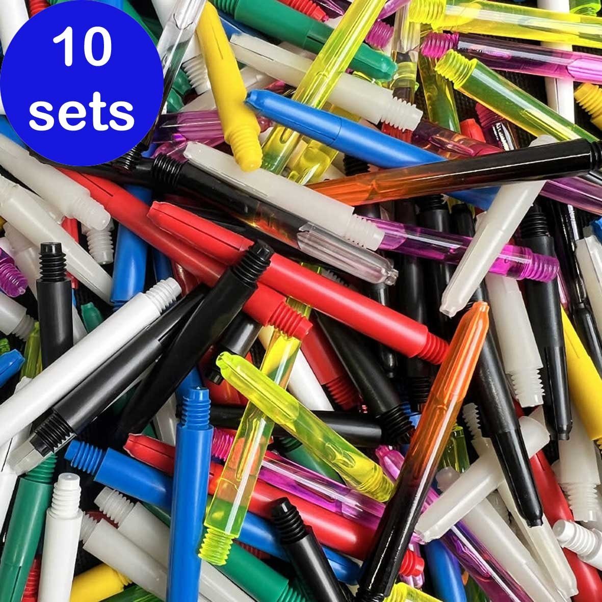 ABC Darts – Nylon Dart Shafts Mix - 10 Sets