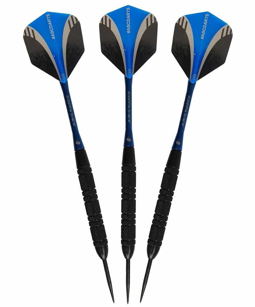ABC Darts - 2 sets Black Brass Dartpijlen