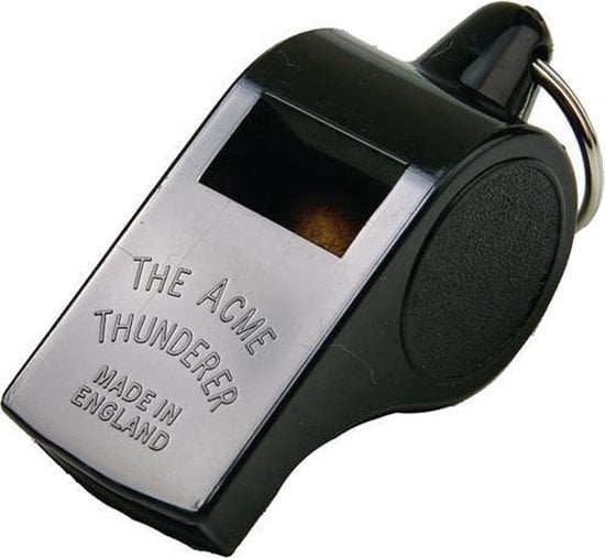 Acme Whistle - Thunderer 559 Scheidsrechtersfluit Kunststof Zwart Large