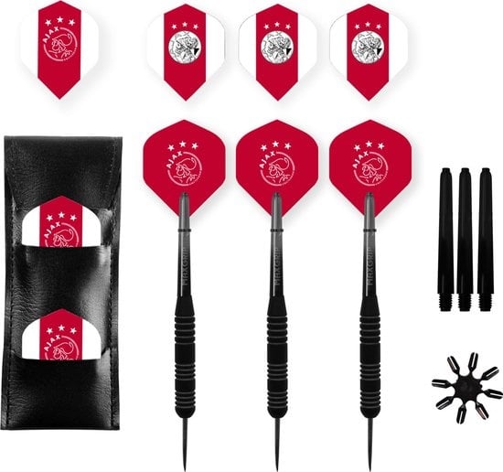 ABC Darts - Ajax Dartpijlen + Luxe Ajax Dartwallet
