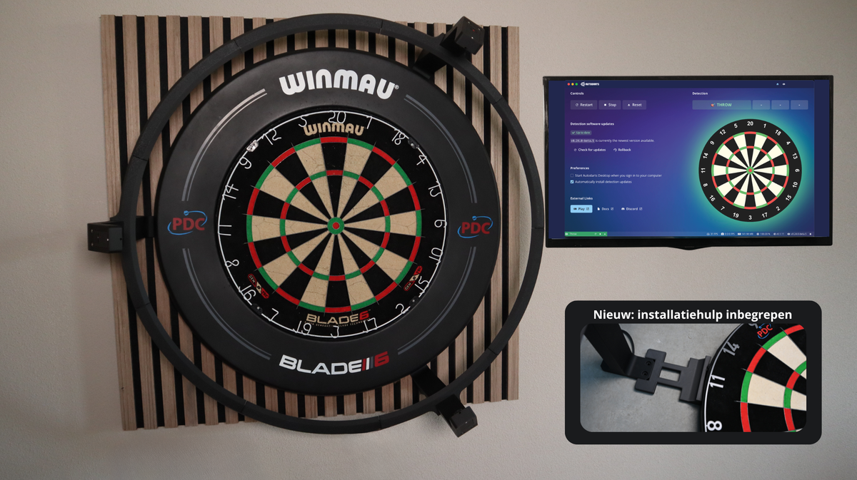 ABCDarts Autodarts - Dartscore Systeem