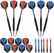 ABC Darts - 2 sets Black Brass Dartpijlen