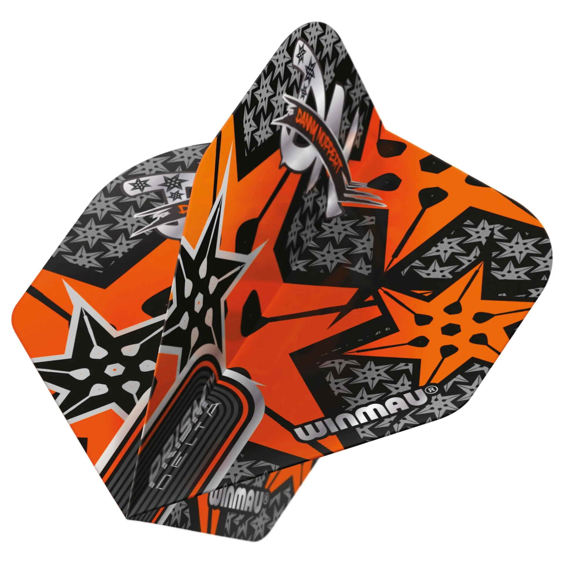 Winmau Dart Flights - Danny Noppert Oranje