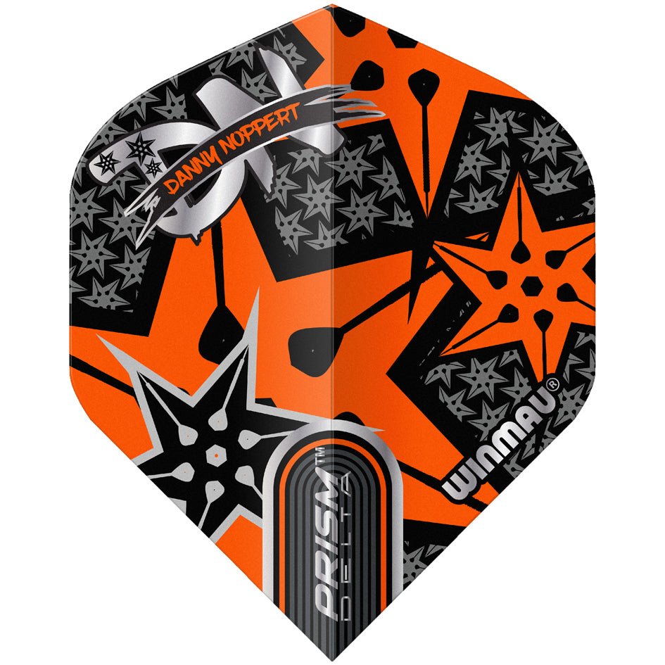 Winmau Dart Flights - Danny Noppert Oranje