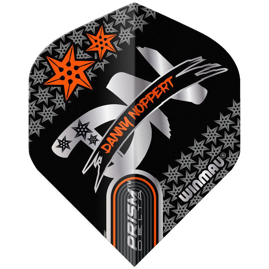 Winmau Dart Flights - Danny Noppert Zwart