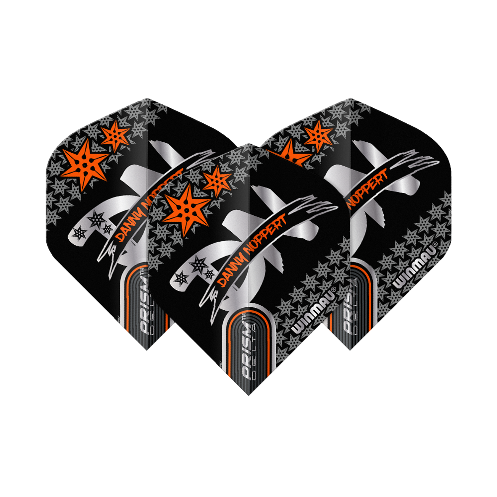 Winmau Dart Flights - Danny Noppert Zwart