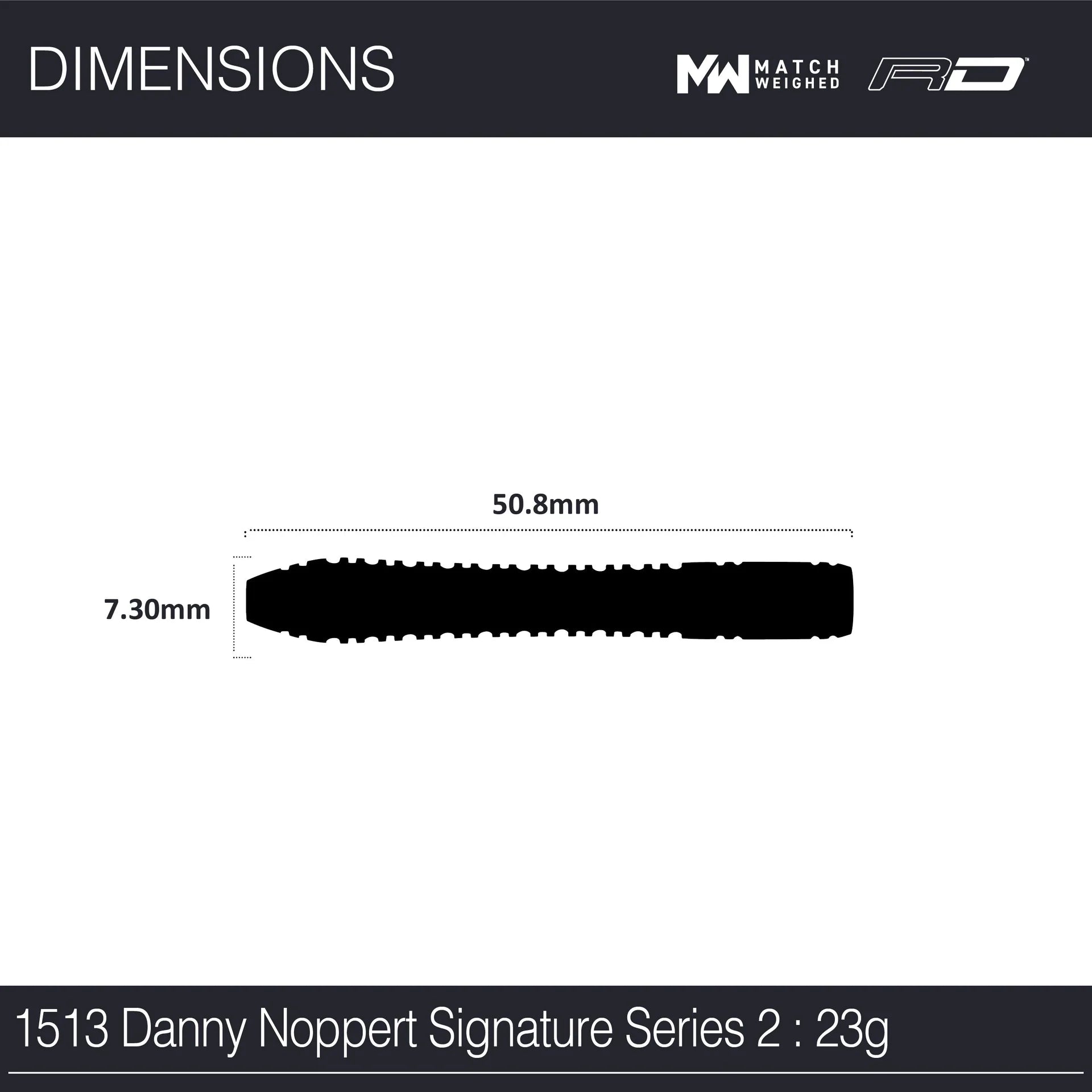 Winmau - Danny Noppert - 90% Signature - 23 gram