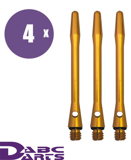 ABC Darts – Aluminium Geel – 3 sets