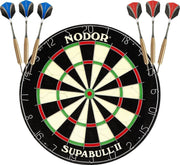 Nodor Supabull  Dartbord Met 2 Sets Gold Brass Darts