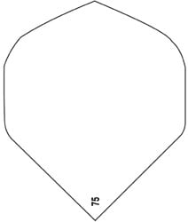 ABC Darts – Poly Effen 75 - voordeelzak