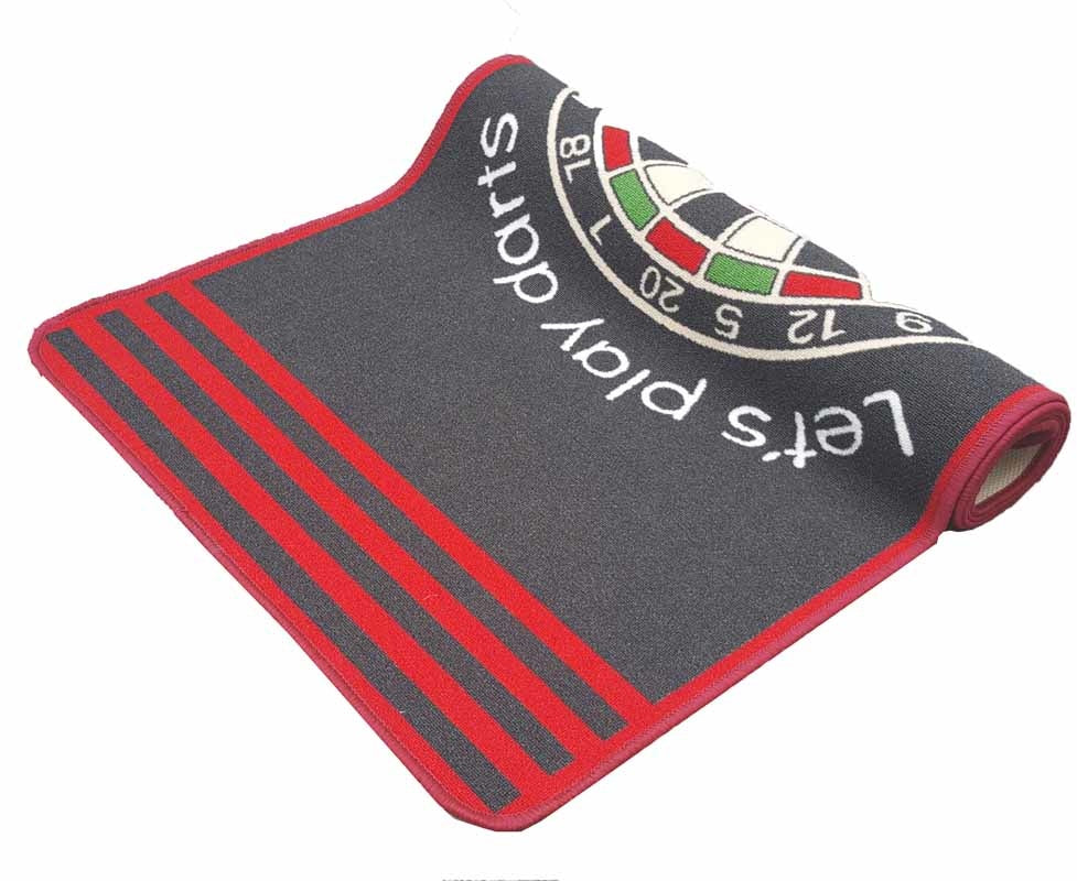 ABC Darts – Dartmat tapijt antracite XXL - 80 x 300 cm