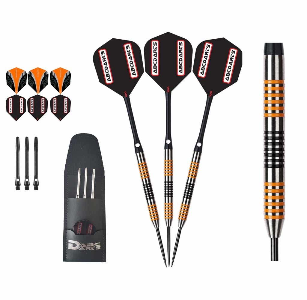 ABC Darts - 90% Tungsten HQ Dartpijlen - Orange Viper - 23 Gram