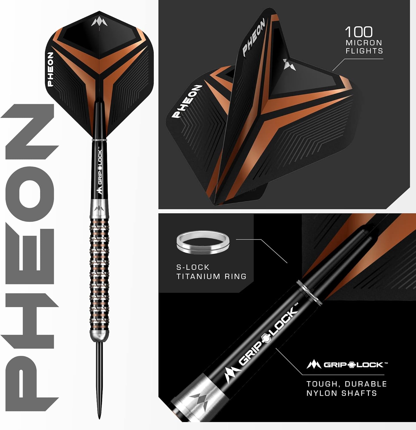Mission – Pheon Bronze 90% Dartpijlen