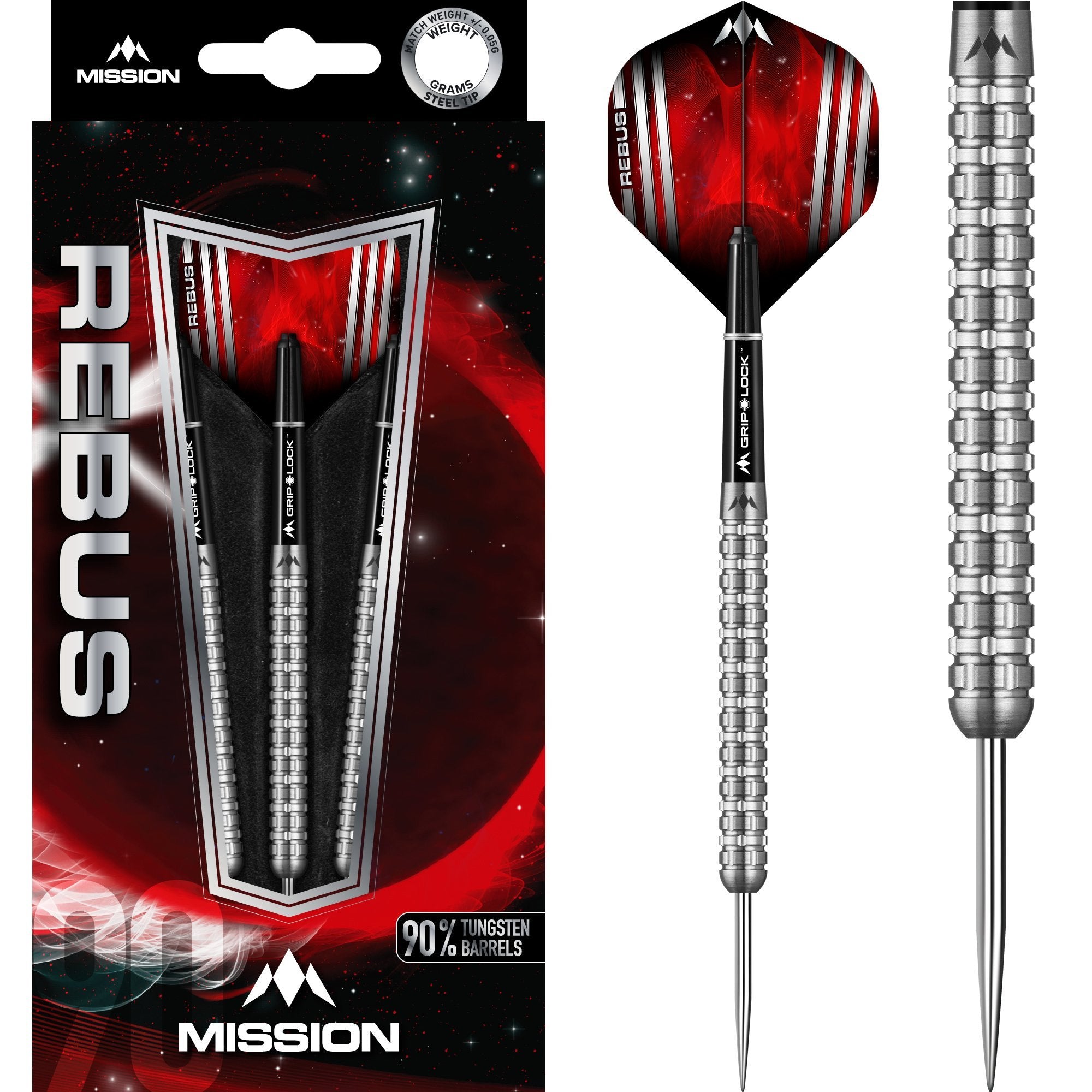 Mission – Rebus M3 Linear 90% Dartpijlen