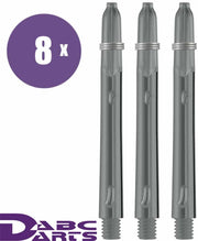 ABC Darts – Edgeglow Zwart Smoke - 8 sets