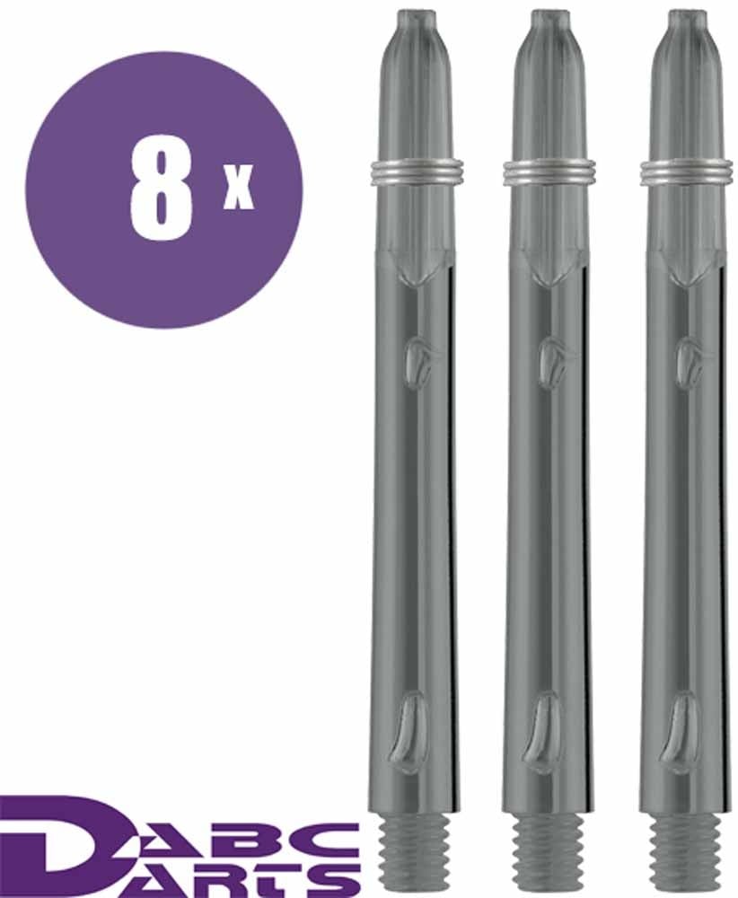 ABC Darts – Edgeglow Zwart Smoke - 8 sets
