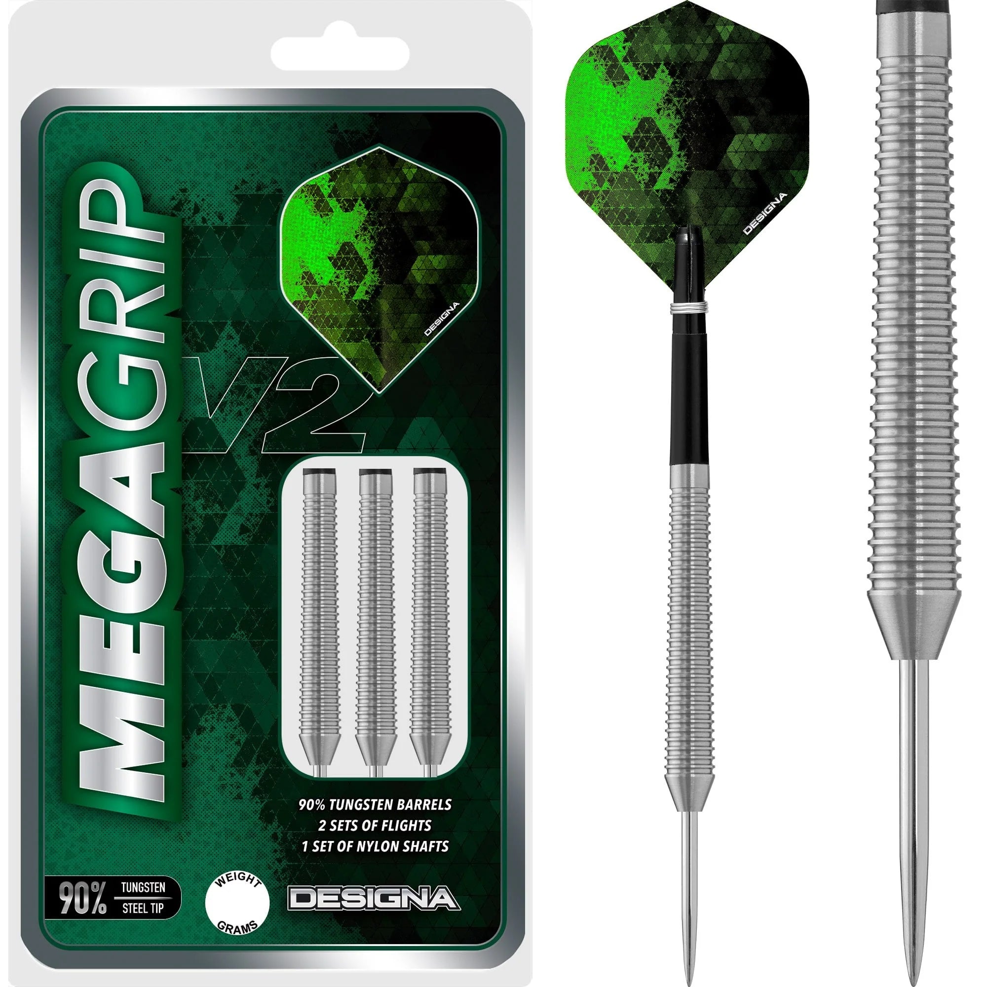 Designa MegaGrip V2 90% M4 - Tapered