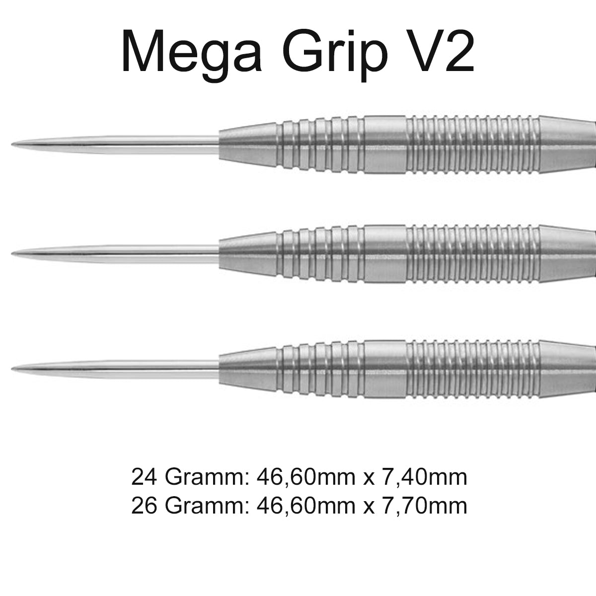 Designa MegaGrip V2 90% M3 - Torpedo 24 gram