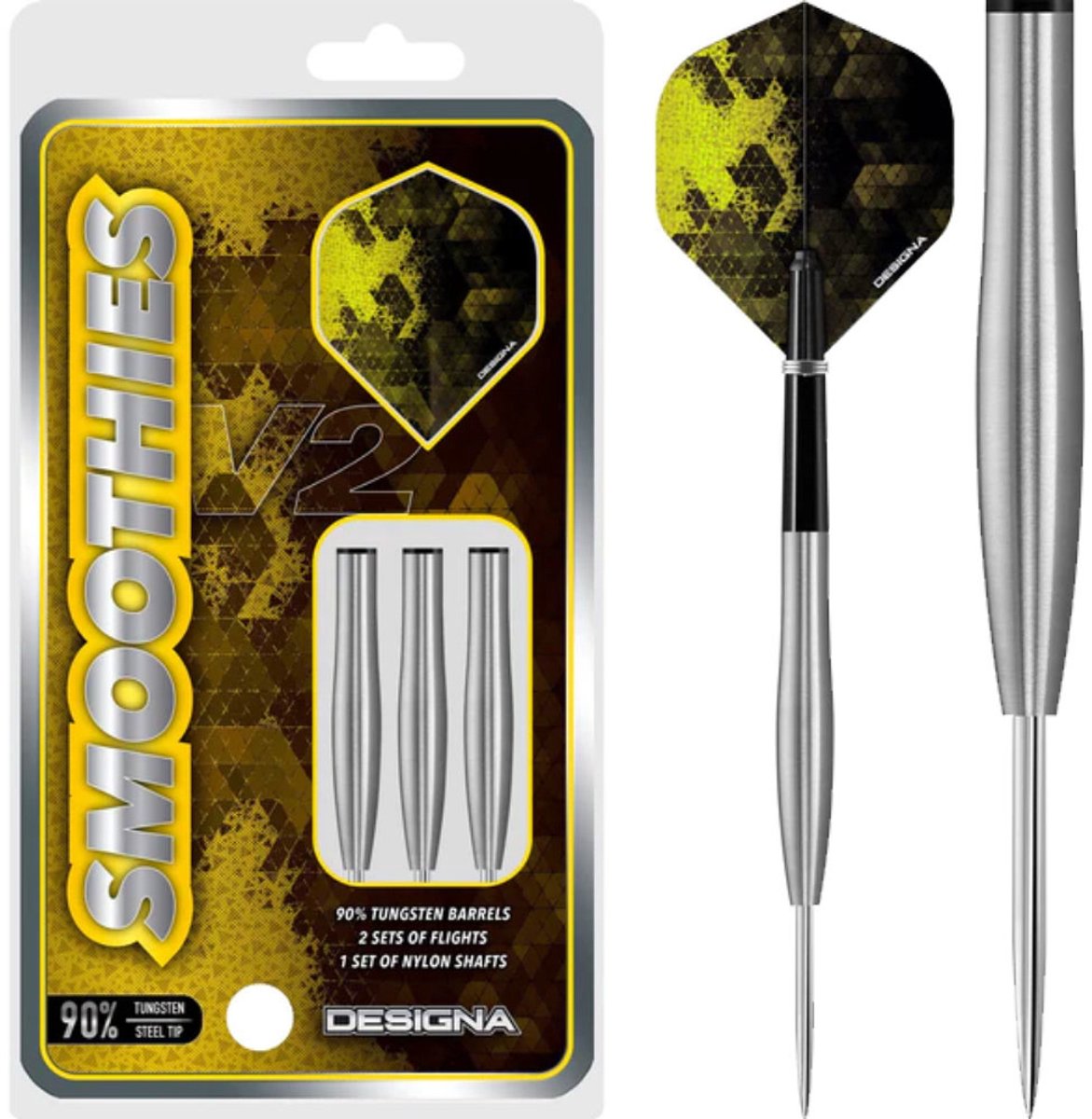 Designa Darts V2 90% - M3 Smooth - Torpedo