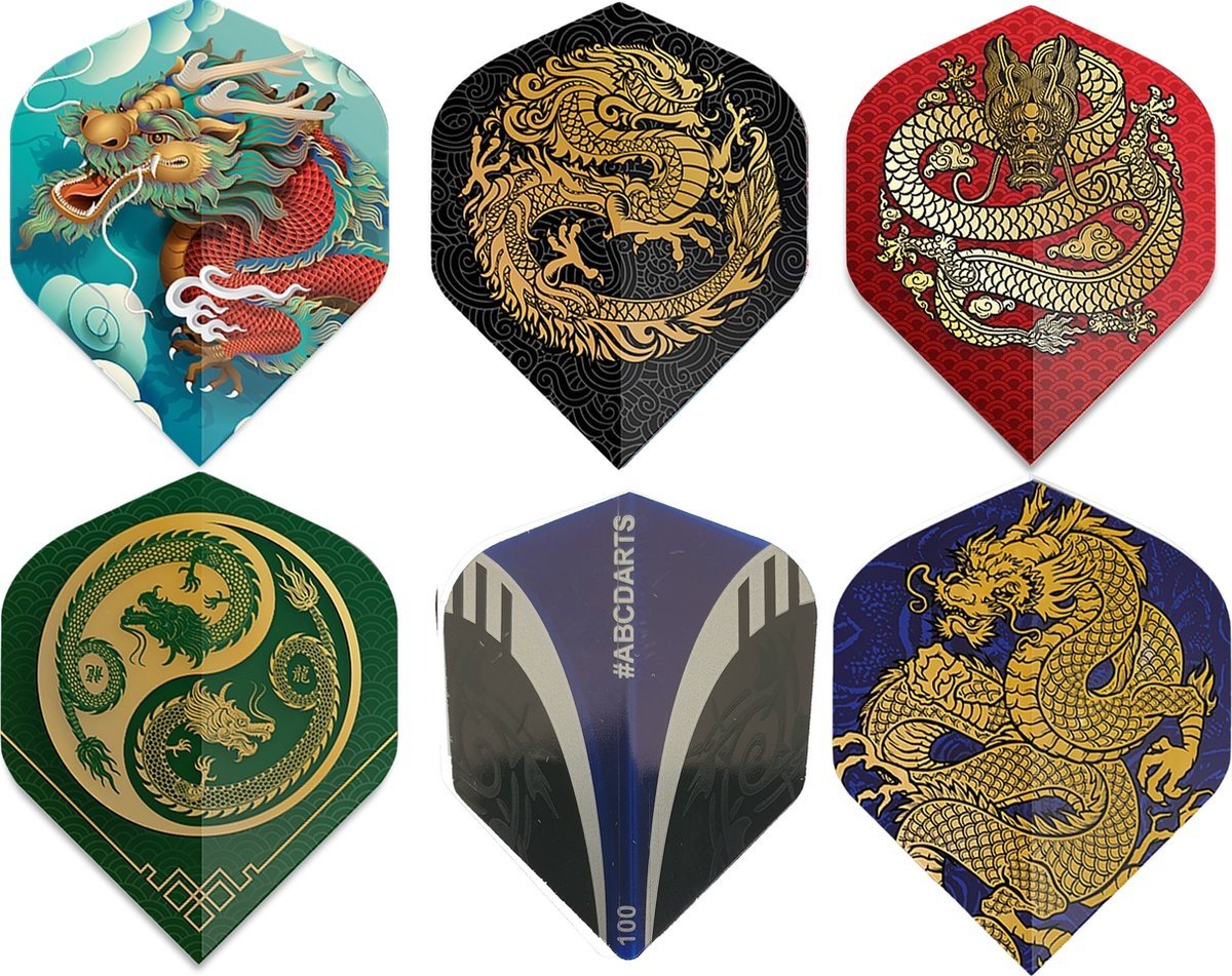 Dart Flights - Dragon Darts Flights - 6 sets