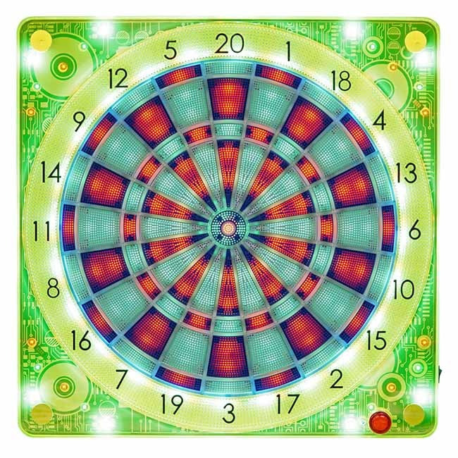 Carromco 94002 smartness guz online dartboard LED square