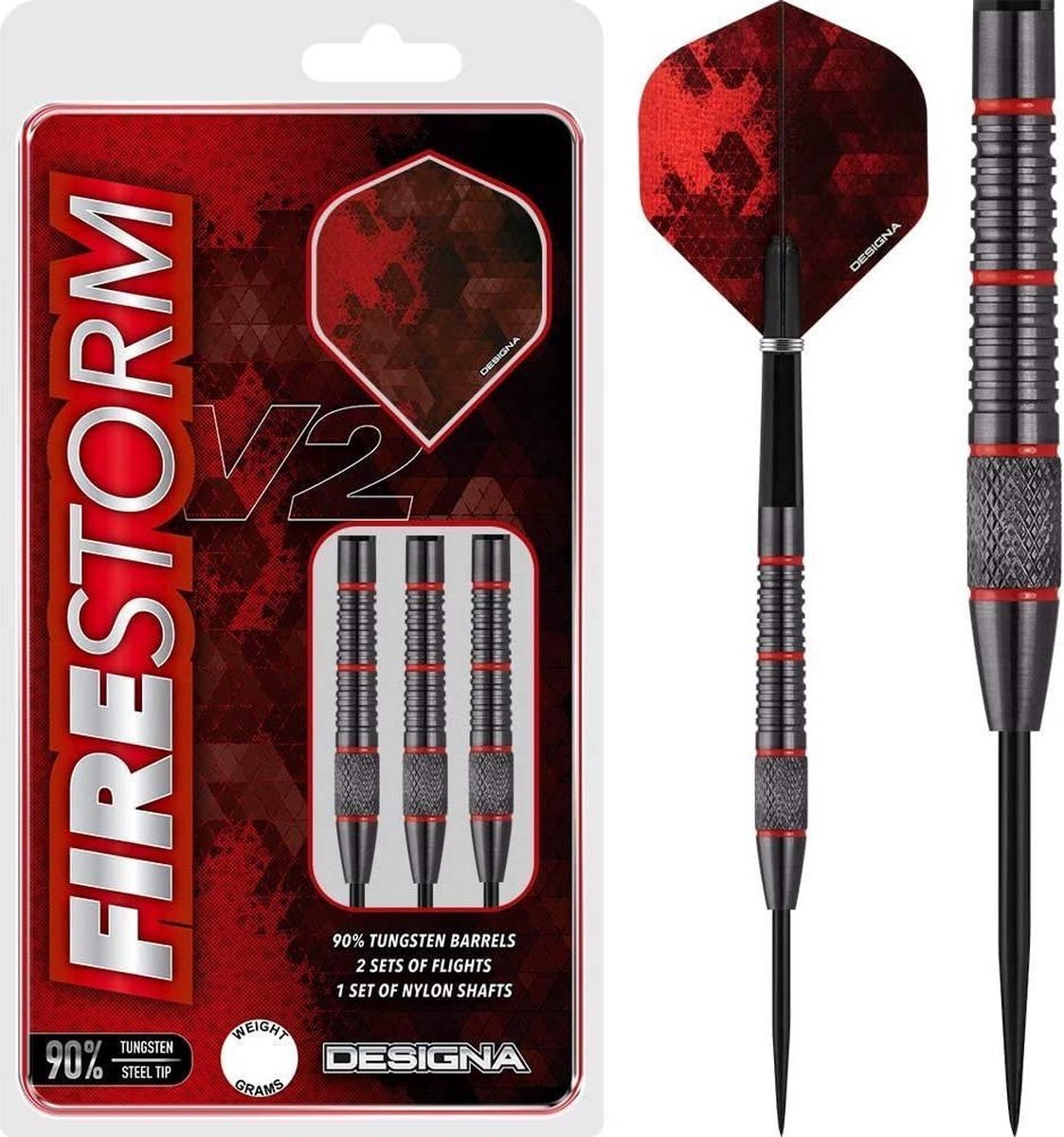 Designa Firestorm V2 - Knurl 23 Gram