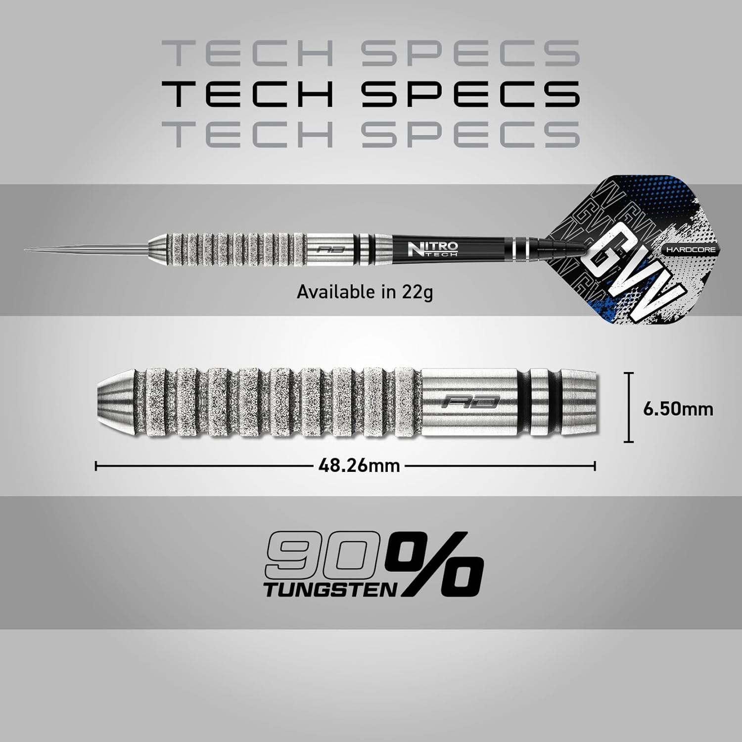Gian van Veen Tour Edition Darts 90% - 22 Gram