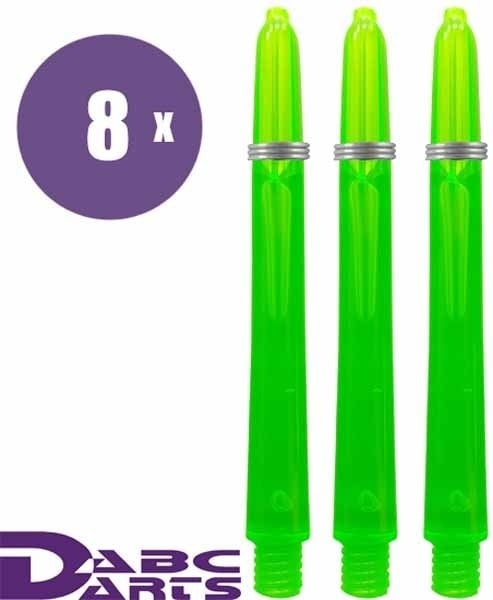 ABC Darts – Edgeglow Groen - 8 sets