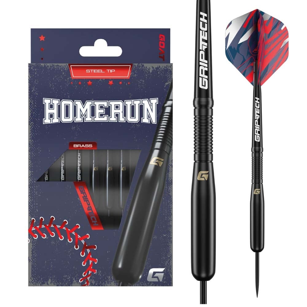 GOAT Darts Brass Zwart - Homerun 15 gram