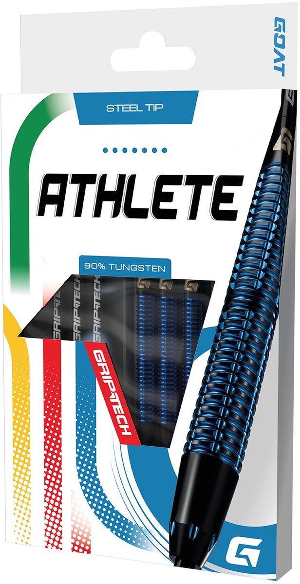 GOAT Athlete Blue 90% Tungsten Dartpijl - 24 Gram