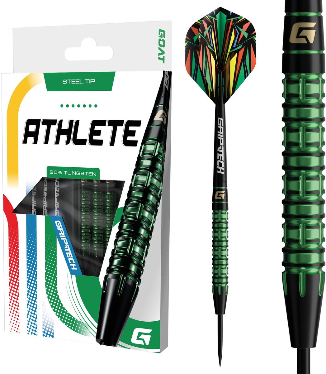 GOAT Athlete Green 90% Dartpijlen