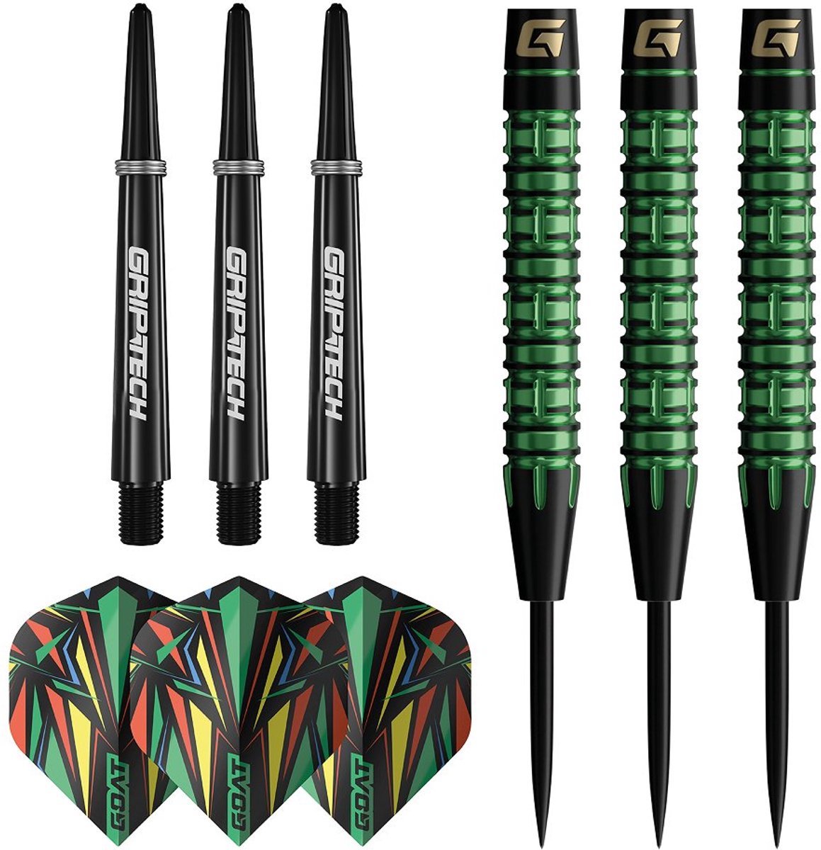 GOAT Athlete Green 90% Dartpijlen