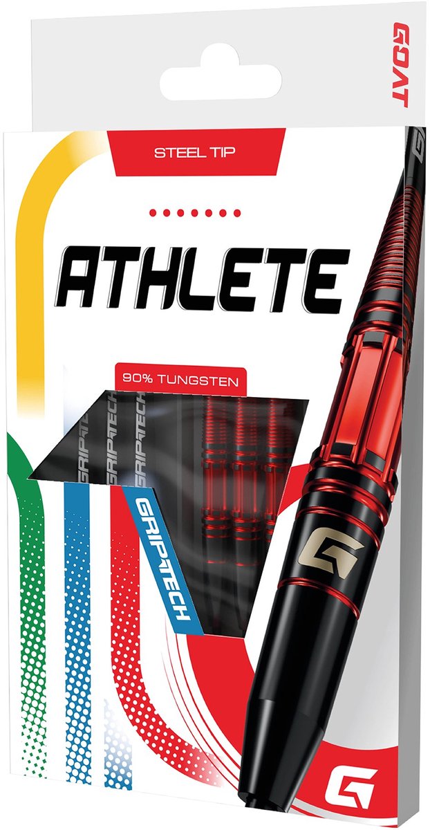 GOAT Athlete Red 90% Tungsten Dartpijl - 23.5 Gram