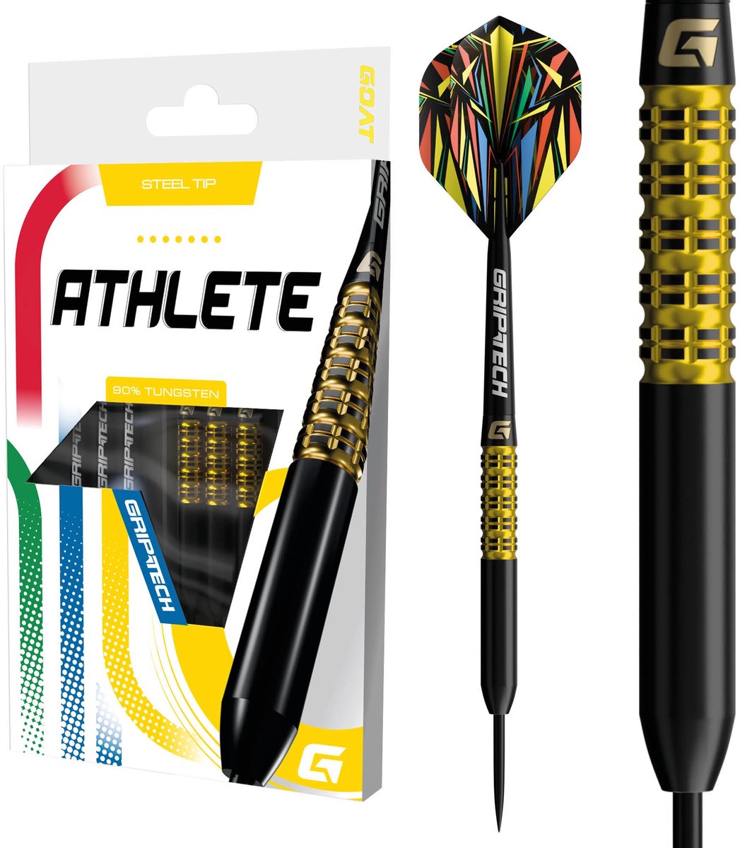 GOAT Athlete Yellow 90% Dartpijlen