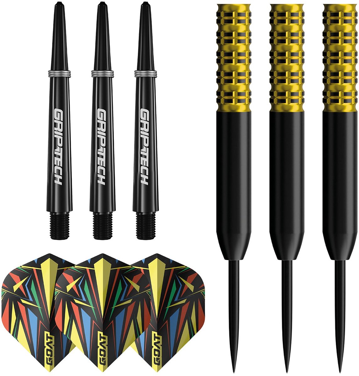 GOAT Athlete Yellow 90% Dartpijlen